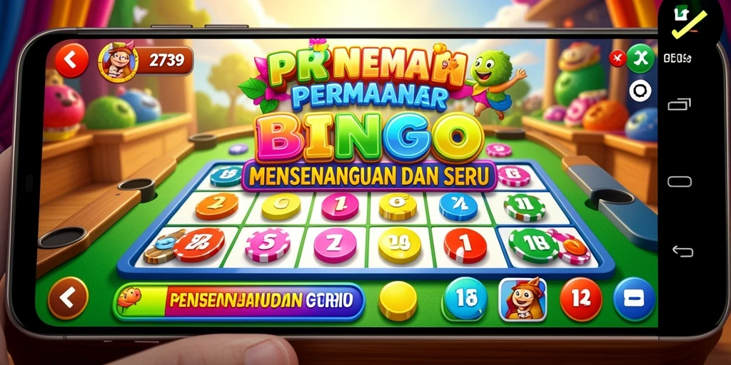 Screenshot utama yang menunjukkan gameplay Bingo yang seru dan interaktif.