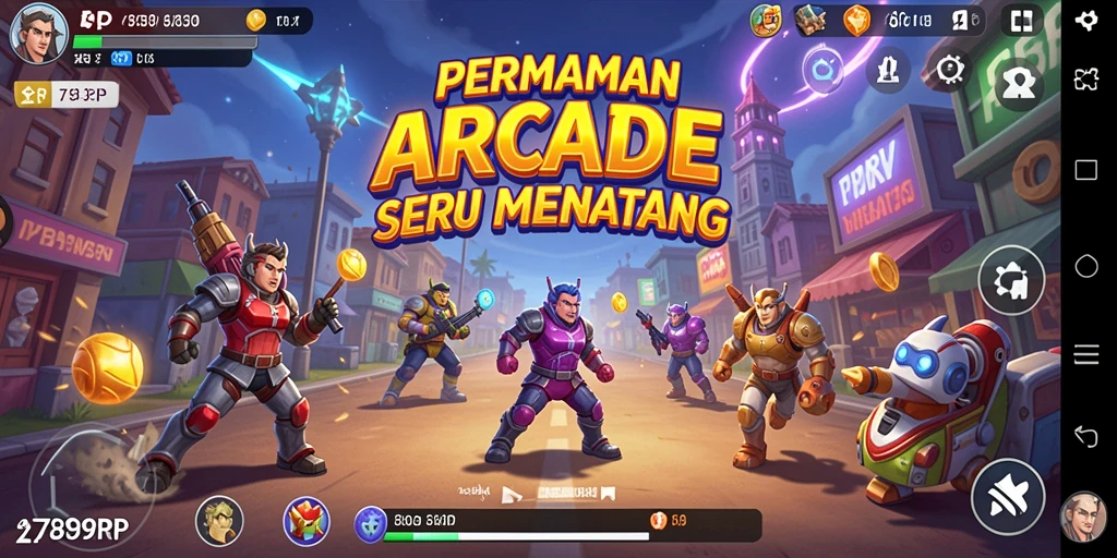 Screenshot dari gameplay menyenangkan dan menantang di 789RP.