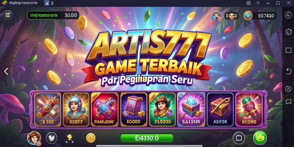 Tampilan menarik dari gameplay Slot ARTIS777 yang mengasyikkan.