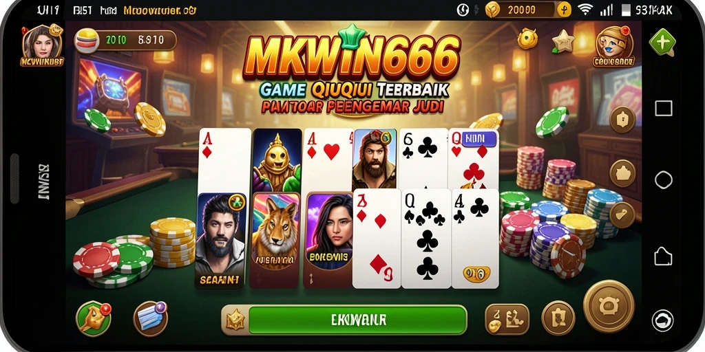 Tampilan gameplay QiuQiu di MKWIN666 yang menegangkan.