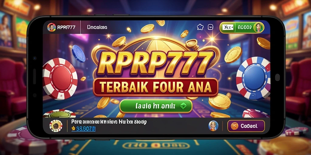 Tampilan gameplay mendebarkan dalam RPRP777 game Kasino.