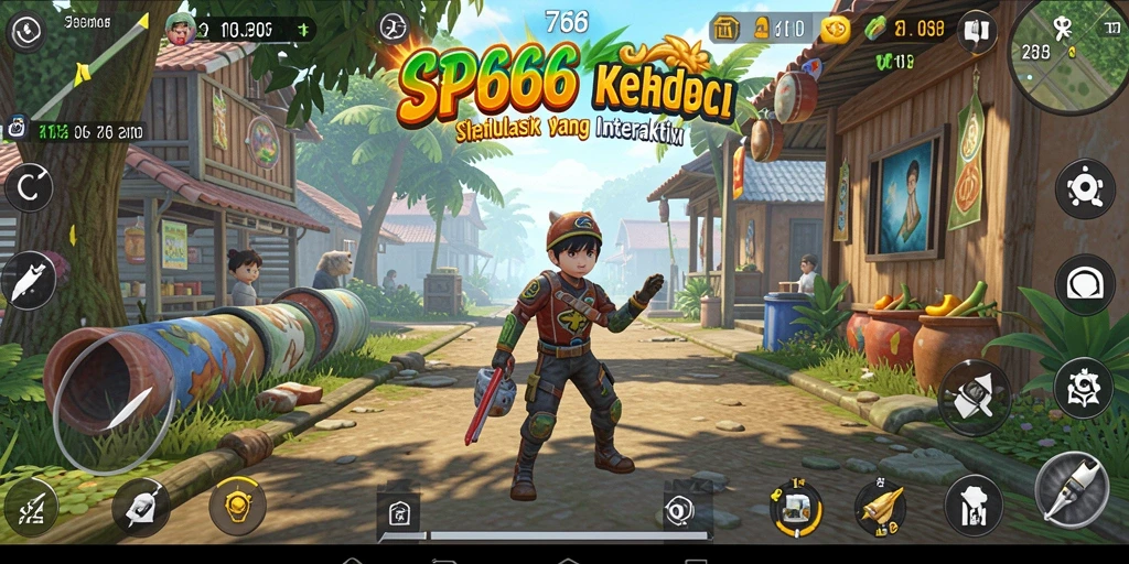Tampilan gameplay SP666 yang interaktif dan menarik.