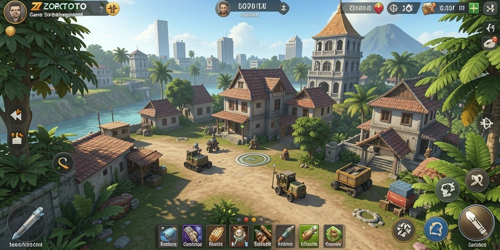Tangkapan layar dari gameplay seru ZOROTOTO.